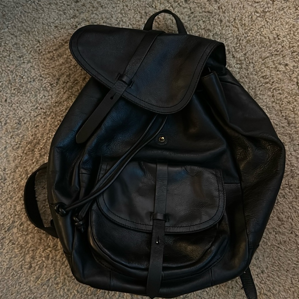 Madewell The Transport Rucksack leather backpack